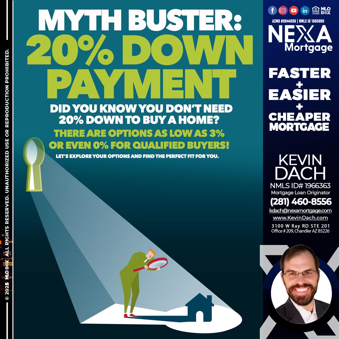 myth buster - Kevin Dach -Loan Officer