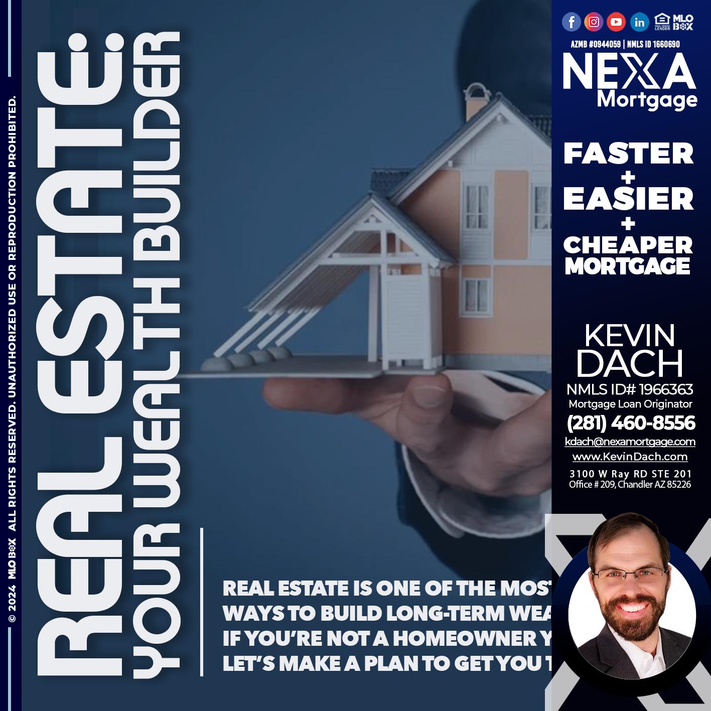 REAL ESTATE - Kevin Dach -Loan Officer