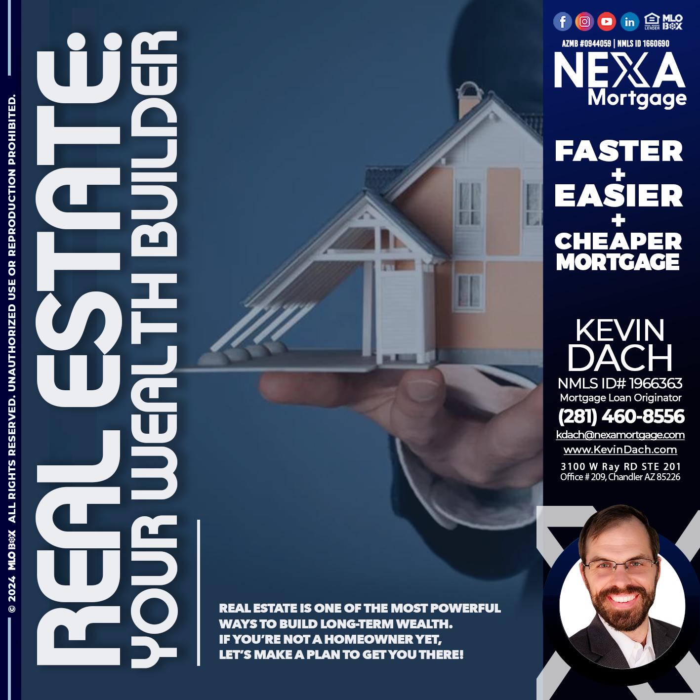 REAL ESTATE FIXED - Kevin Dach -Loan Officer
