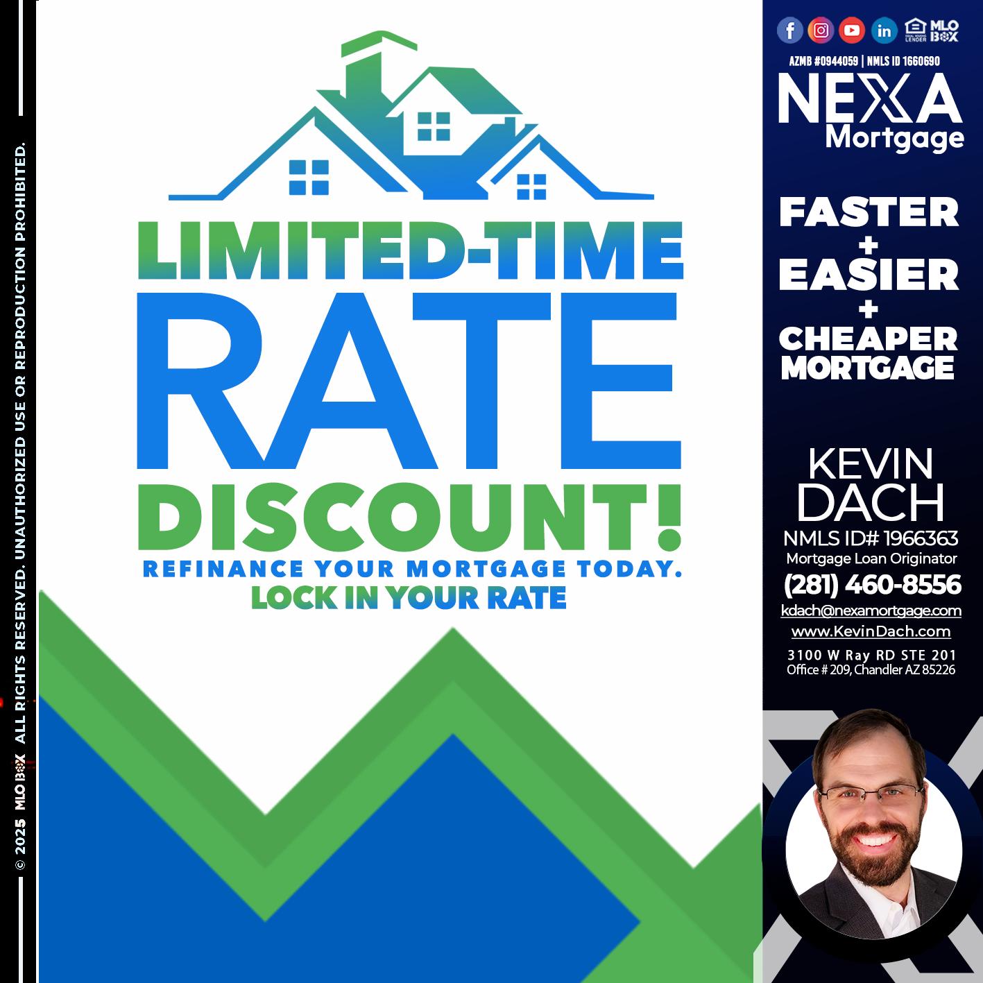 LIMITED TIME - Kevin Dach -Loan Officer