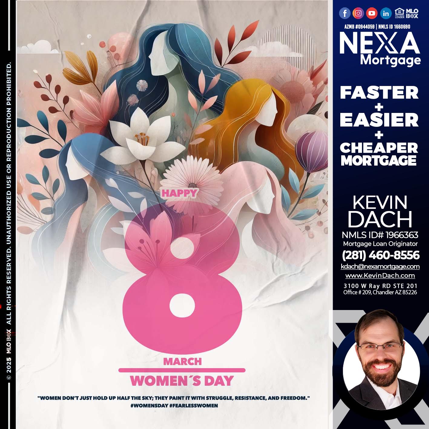 WOMEN´S DAY - Kevin Dach -Loan Officer