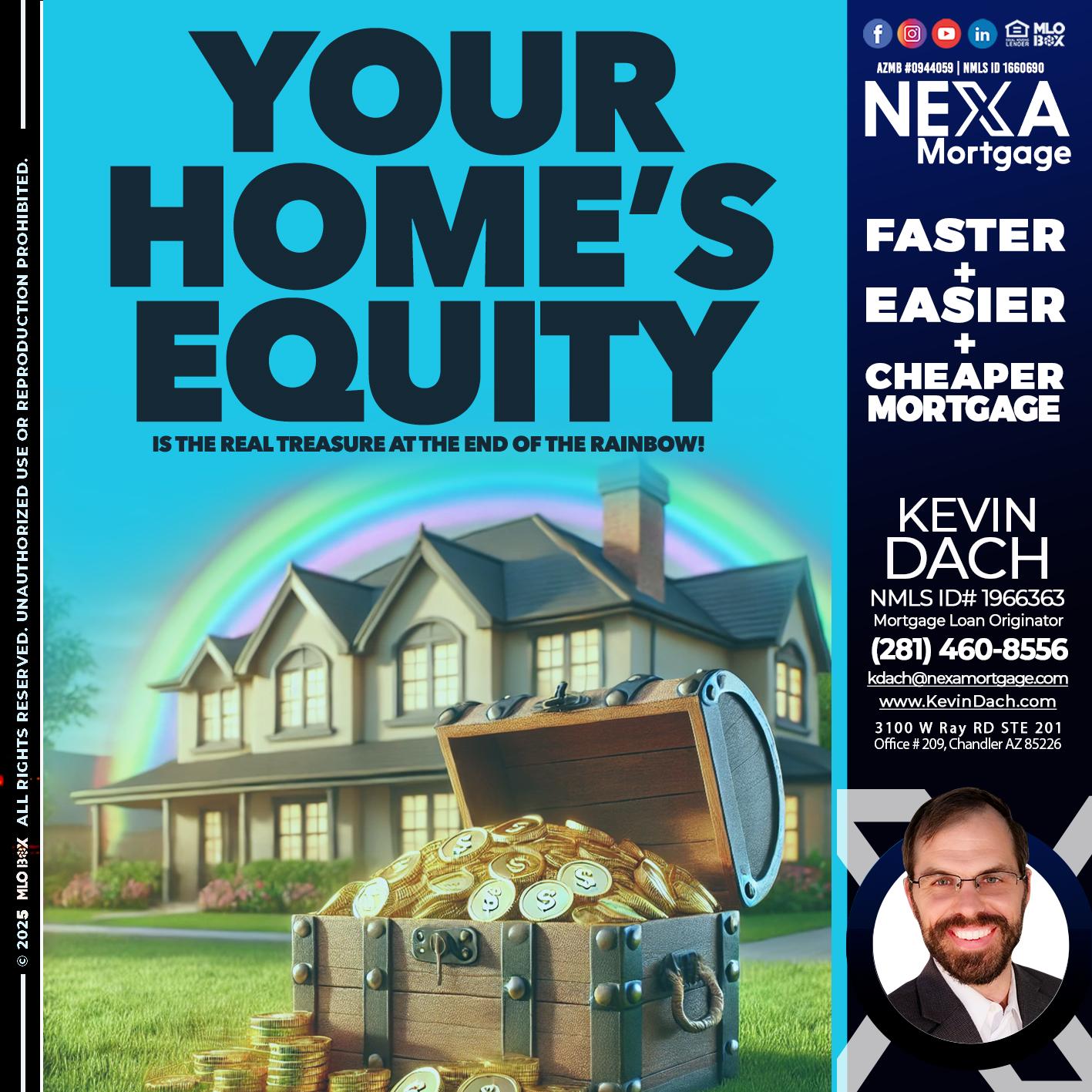 YOUR HOME´S EQUITY - Kevin Dach -Loan Officer