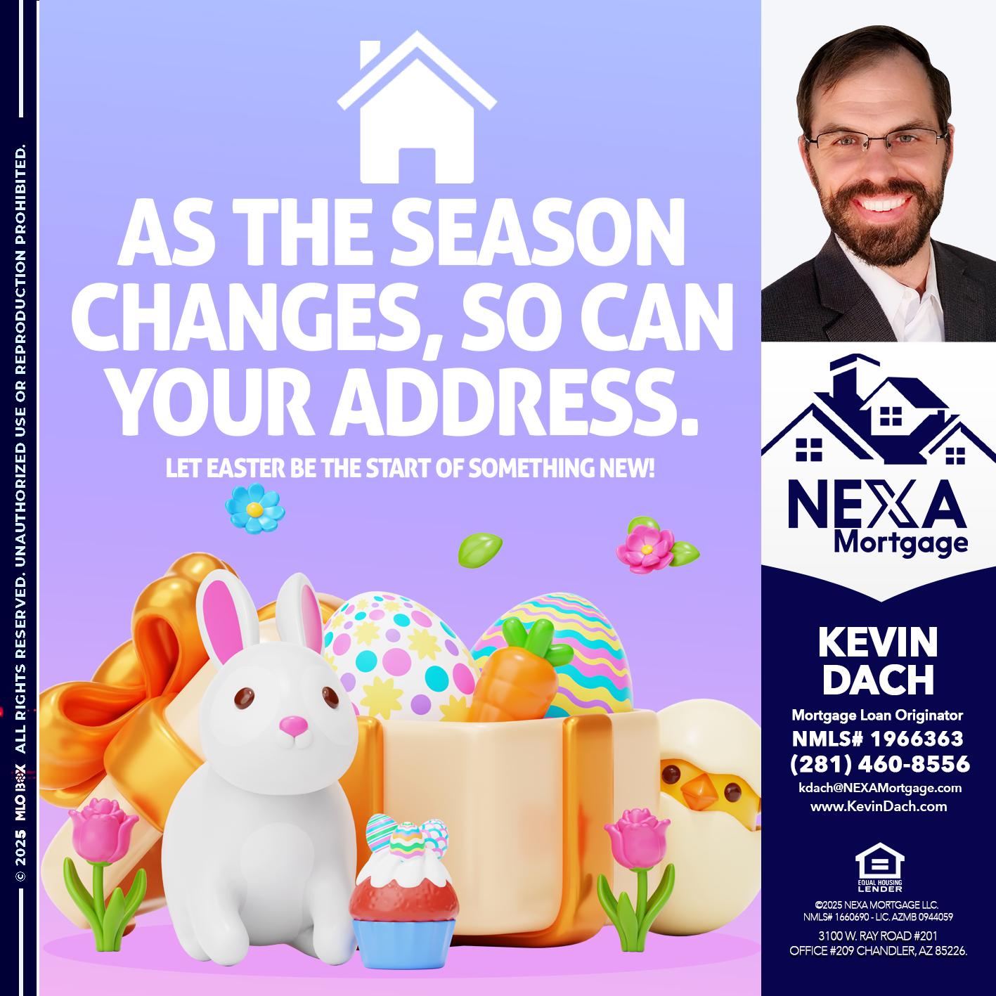 EASTER DAY - Kevin Dach -Loan Officer