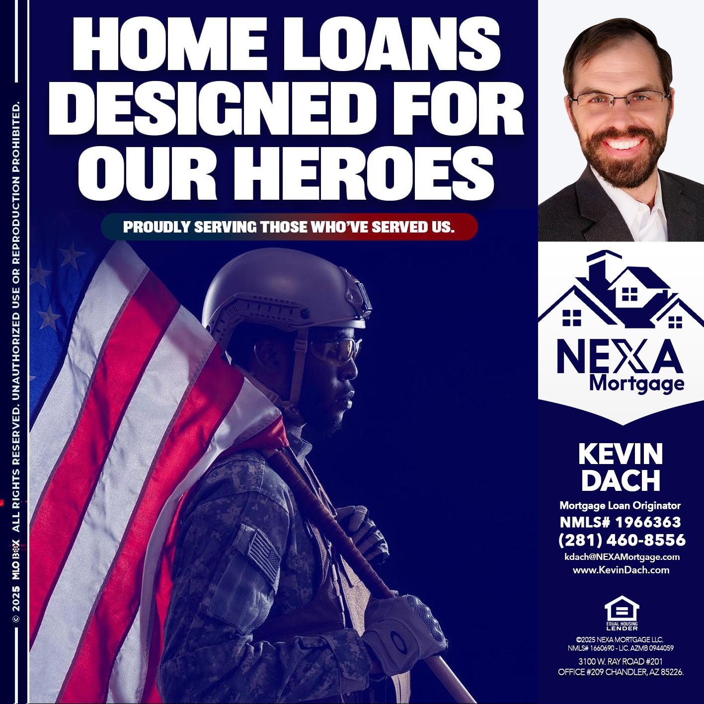 home loans - Kevin Dach -Loan Officer