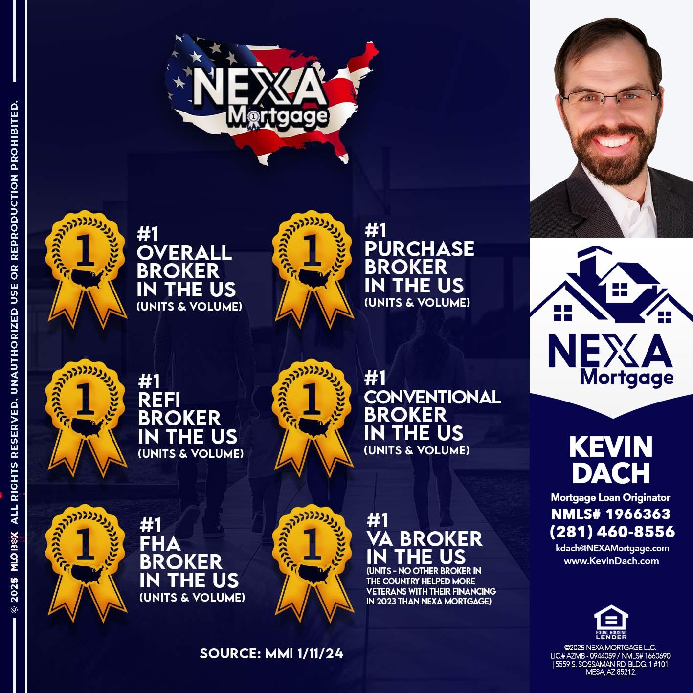 #1 - Kevin Dach -Loan Officer