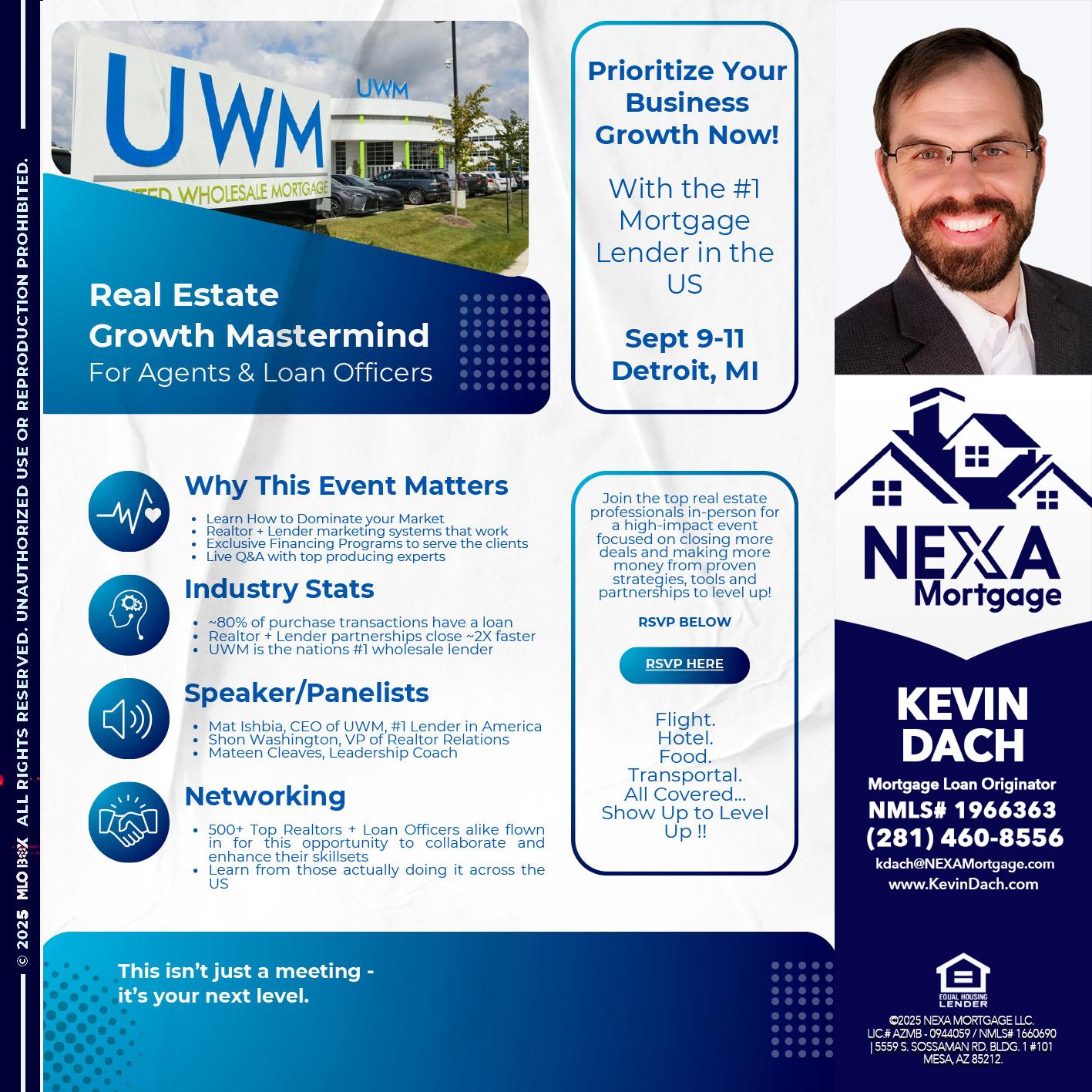 DETROIT TRIP - Kevin Dach -Loan Officer