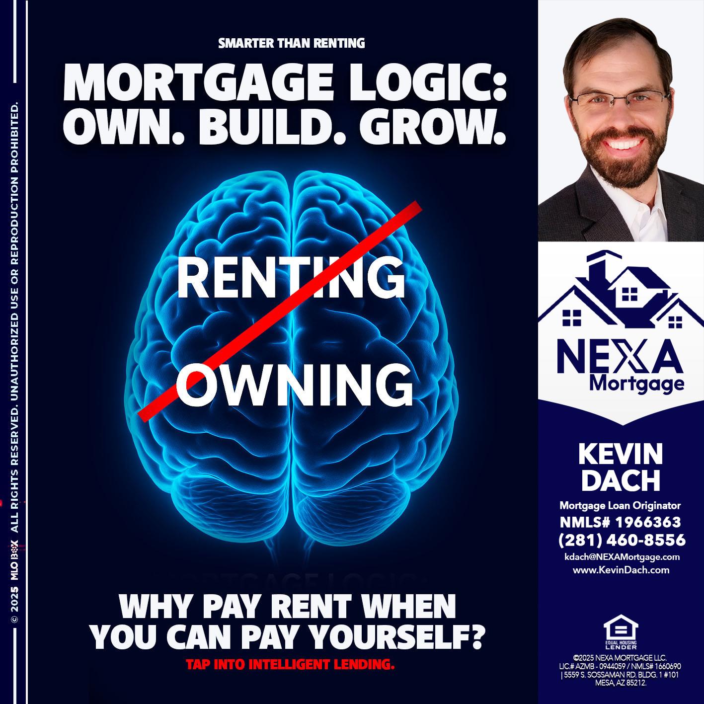 mortgage logic - Kevin Dach -Loan Officer