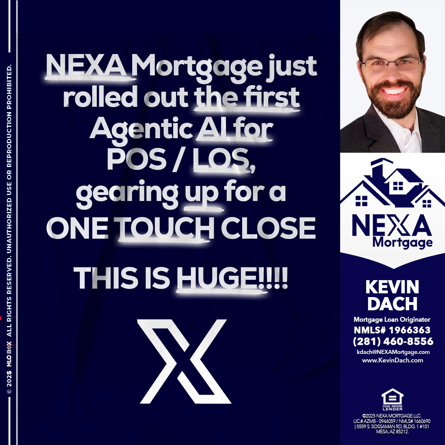 NEXA MORTGAGE - Kevin Dach -Loan Officer