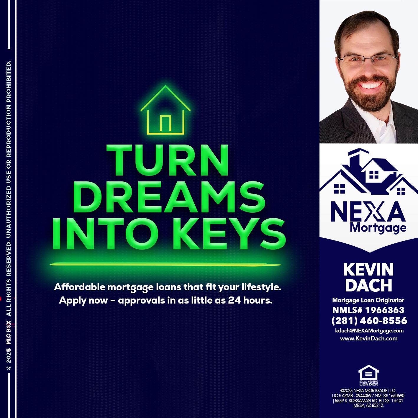turn dreams - Kevin Dach -Loan Officer