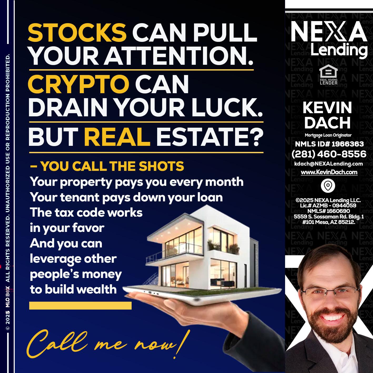 STOCK YOUR - Kevin Dach -Loan Officer