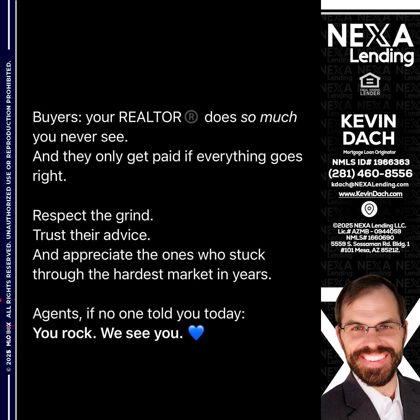 BUYERS - Kevin Dach -Loan Officer