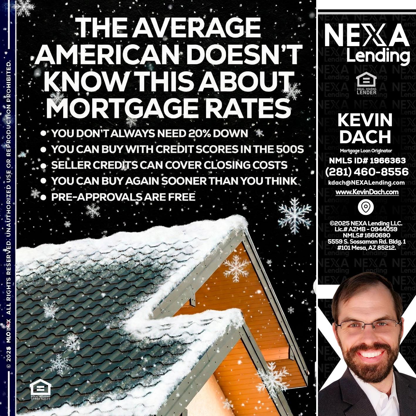 THE AVERAGE - Kevin Dach -Loan Officer