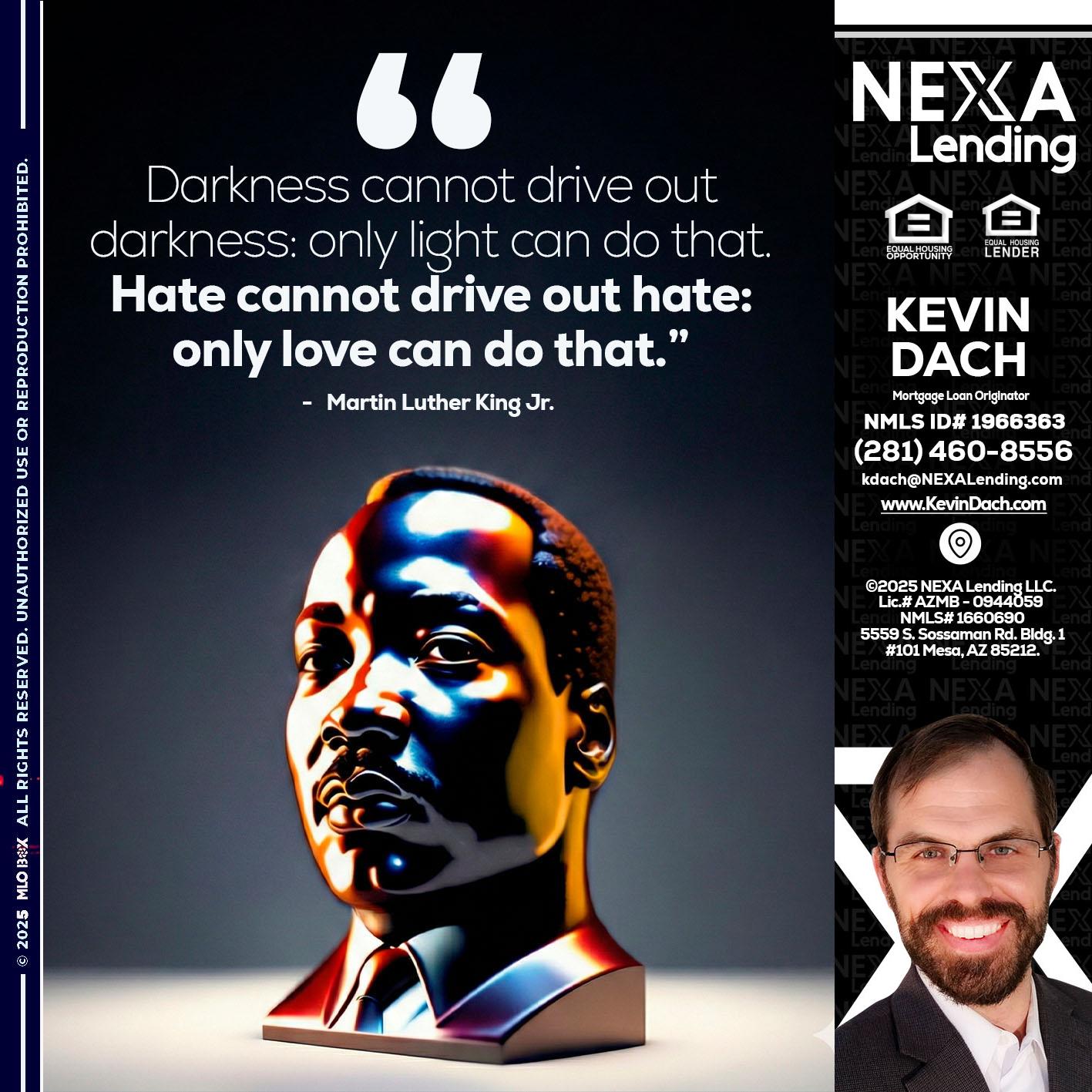 MLK 2026 - Kevin Dach -Loan Officer
