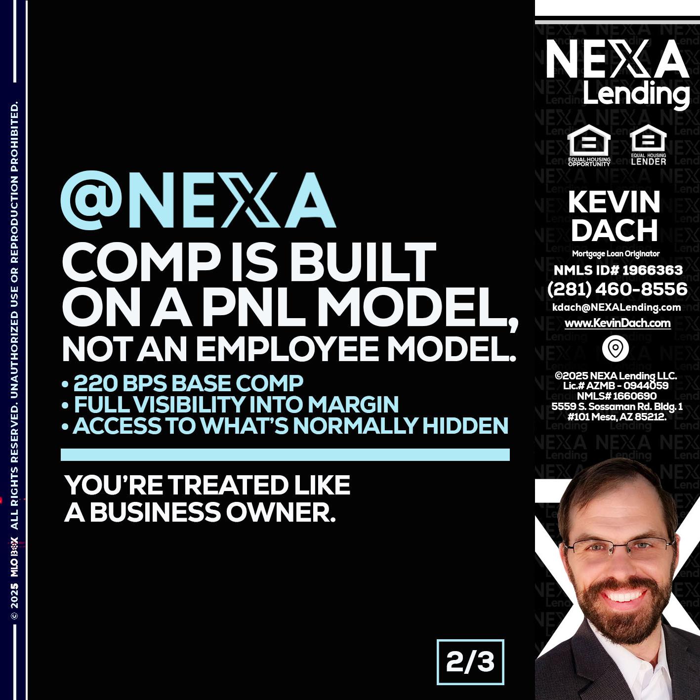 2 OF 3 - Kevin Dach -Loan Officer