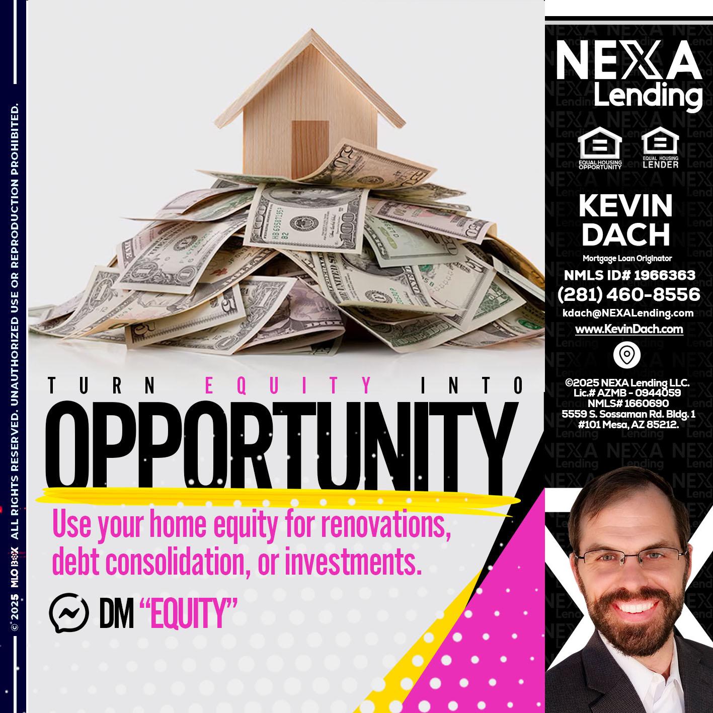 opportunity - Kevin Dach -Loan Officer
