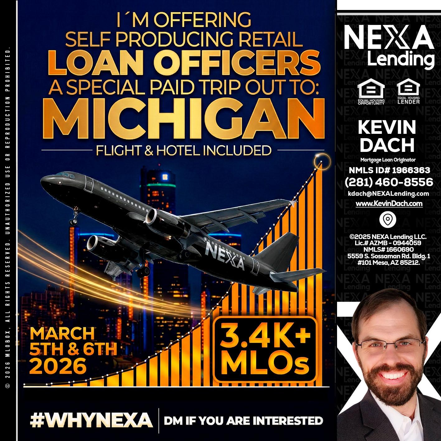 MICHIGAN - Kevin Dach -Loan Officer