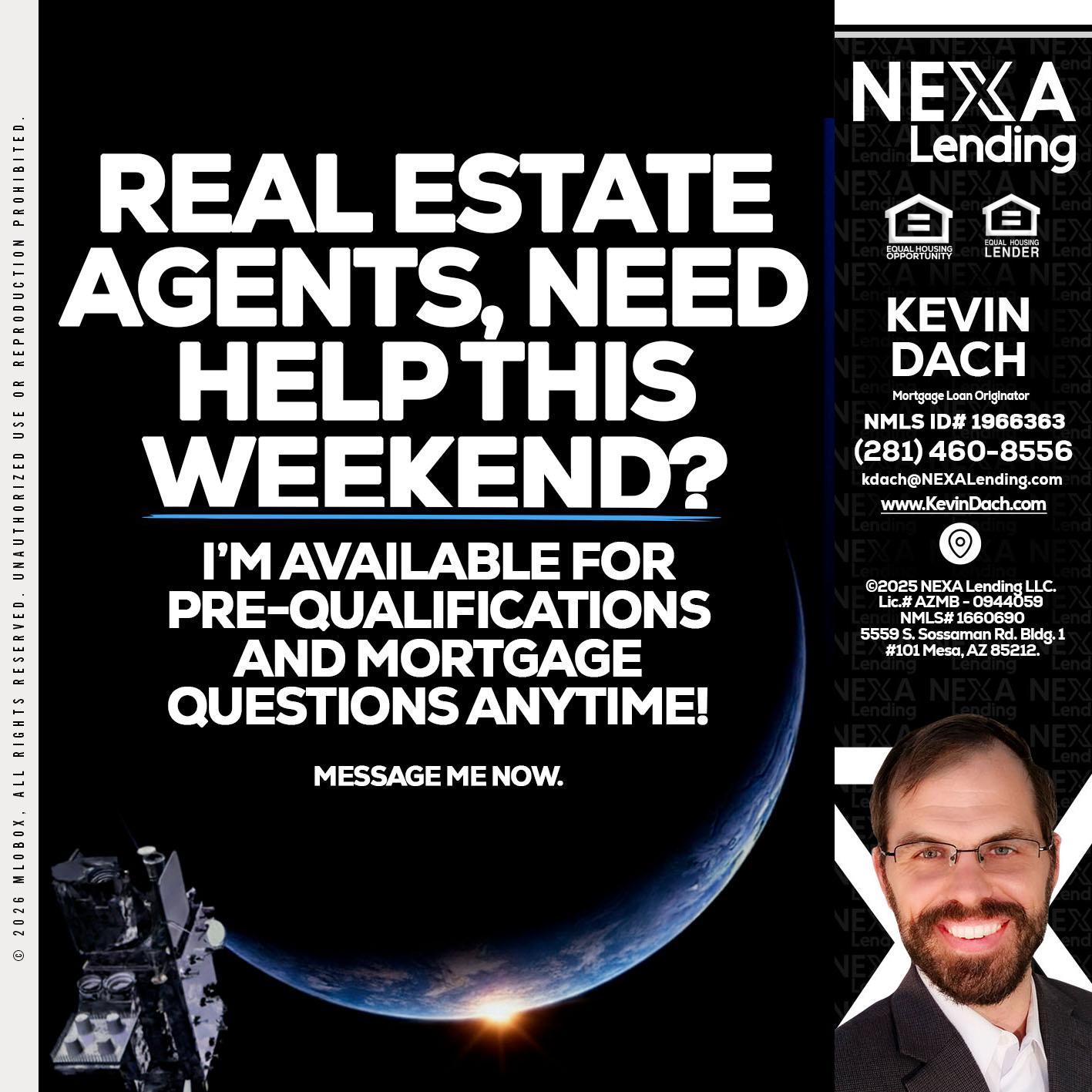 REAL ESTATE AGENTS - Kevin Dach -Loan Officer