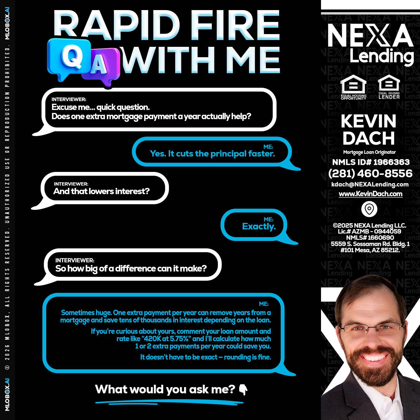 RAPID Q&A - Kevin Dach -Loan Officer