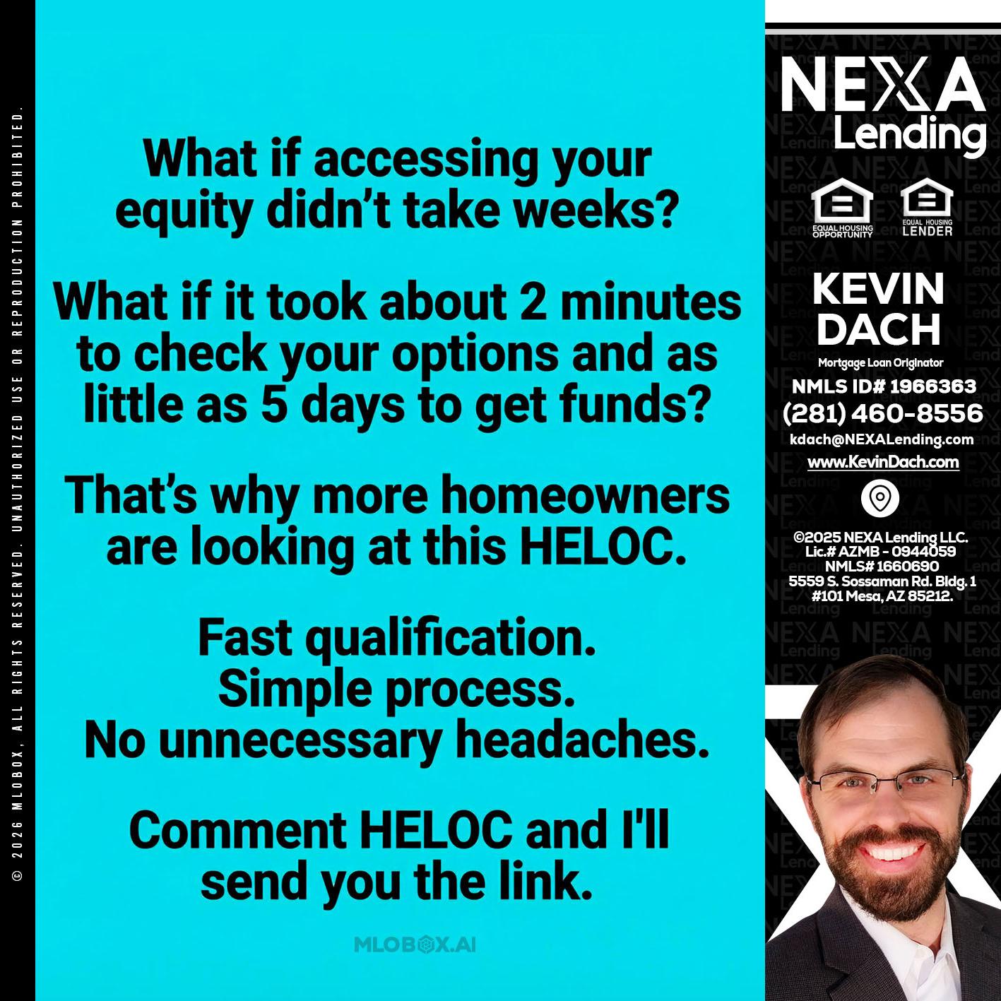 what if - Kevin Dach -Loan Officer