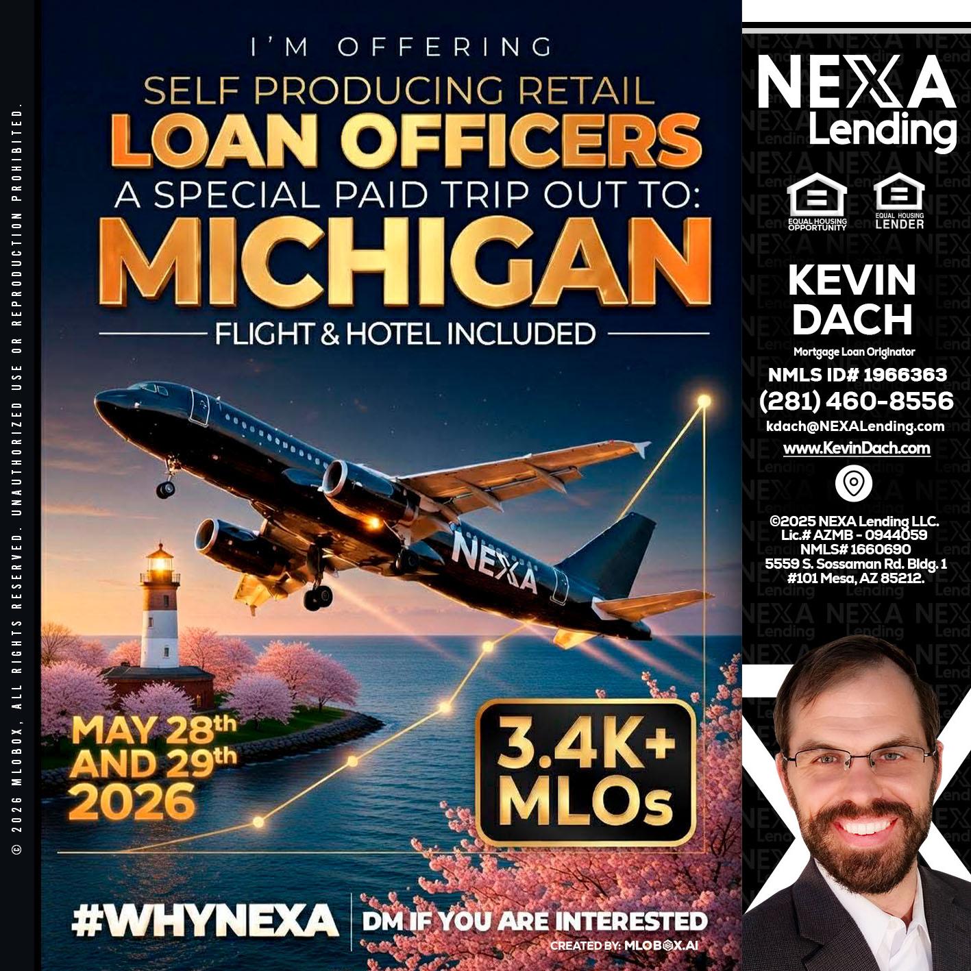 MICHIGAN TRIP - Kevin Dach -Loan Officer