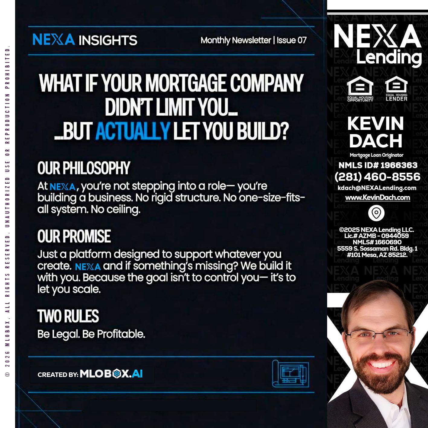 NEXA INSIGHTS - Kevin Dach -Loan Officer
