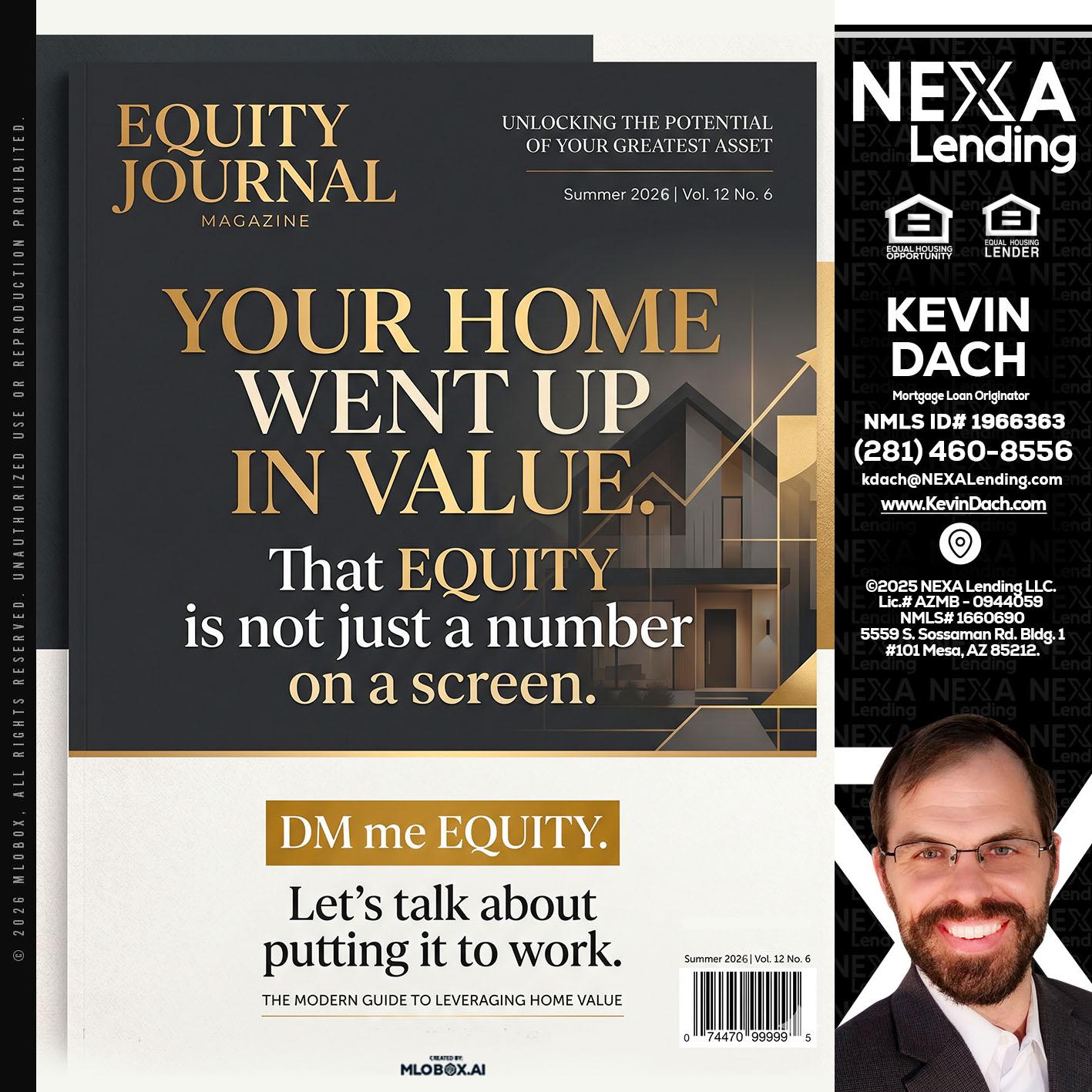 YOUR HOME - Kevin Dach -Loan Officer