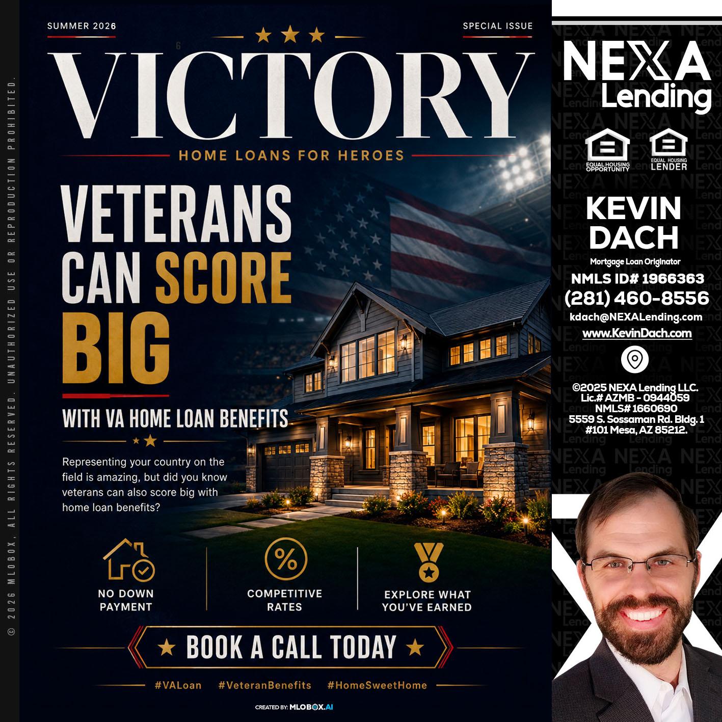 VICTORY - Kevin Dach -Loan Officer