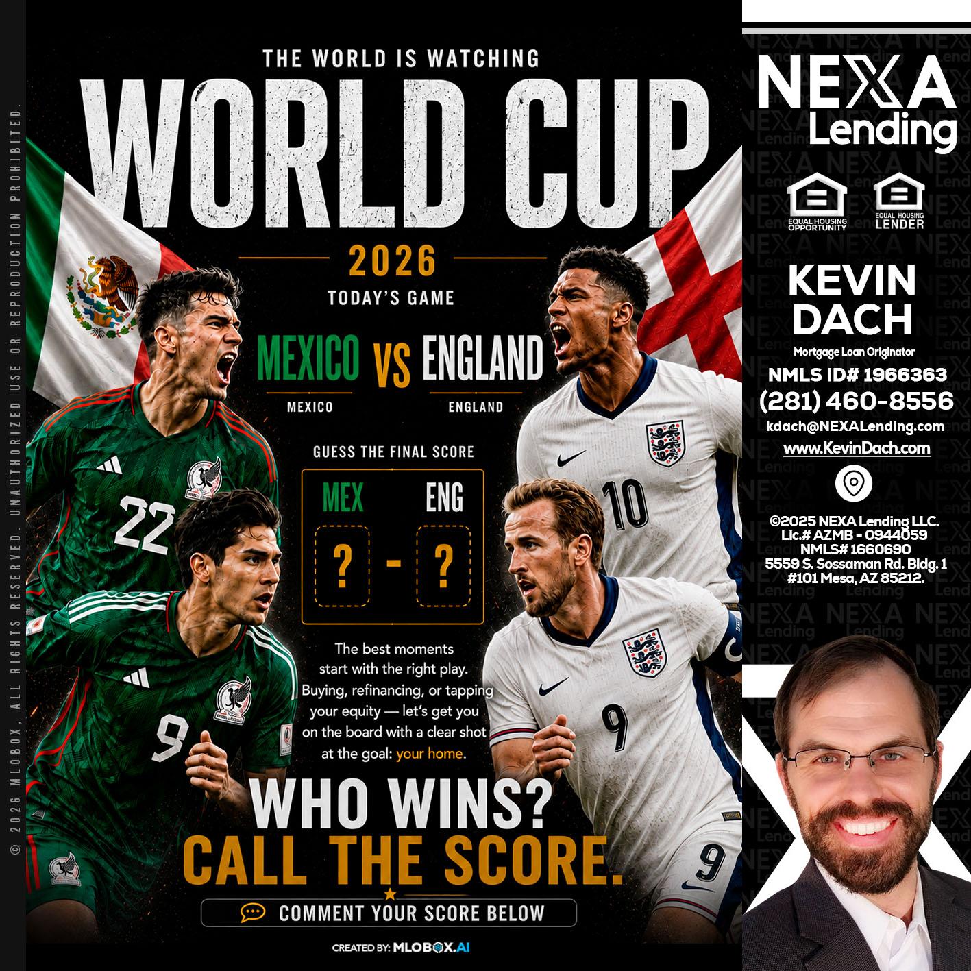 WHO'S WIN - Kevin Dach -Loan Officer