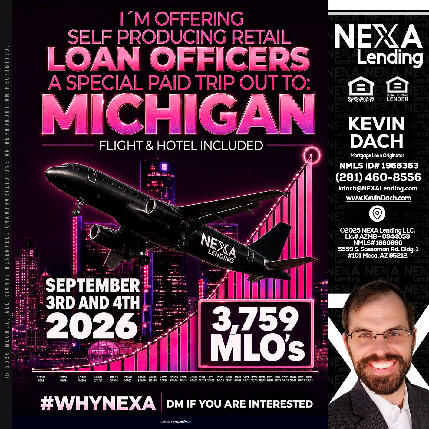 MICHIGAN TRIP - Kevin Dach -Loan Officer