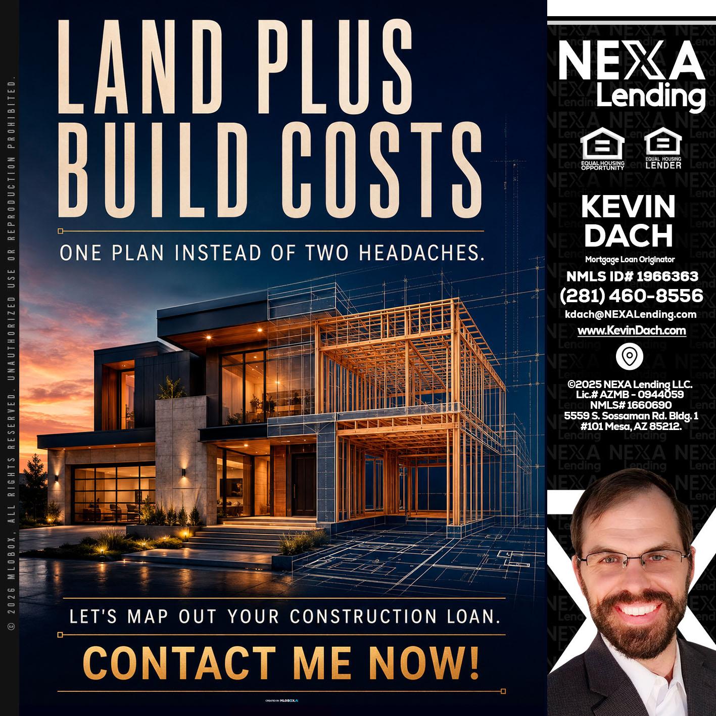 LAND PLUS - Kevin Dach -Loan Officer
