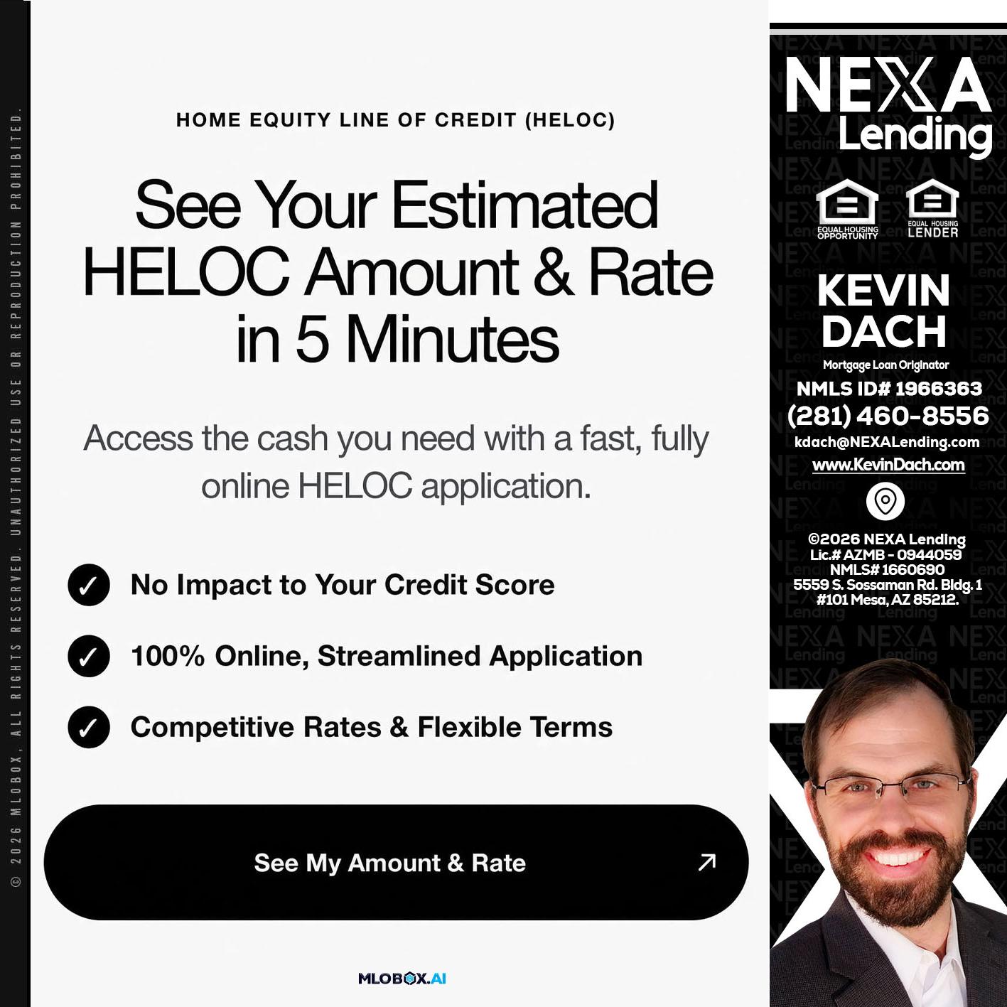 HELOC - Kevin Dach -Loan Officer
