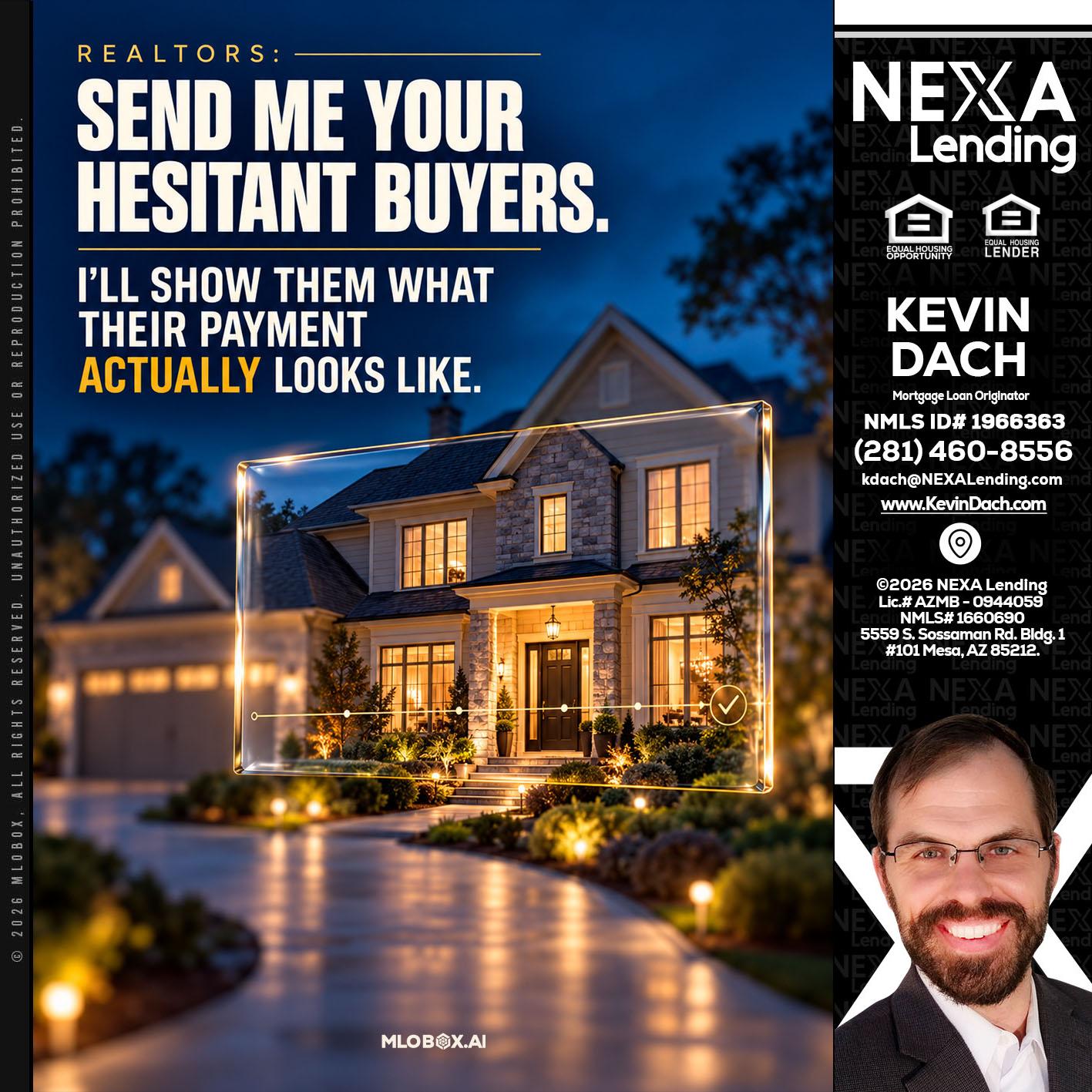 REALTOR - Kevin Dach -Loan Officer